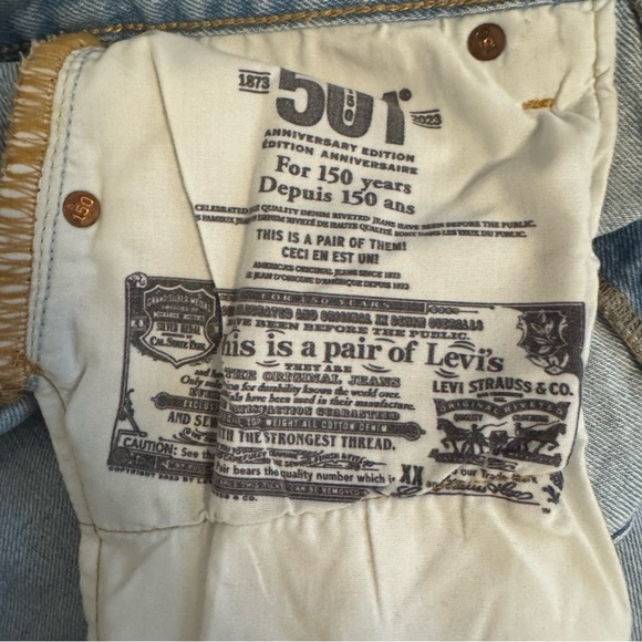 NWOT Levi’s patchwork 501s - Picture 5 of 7